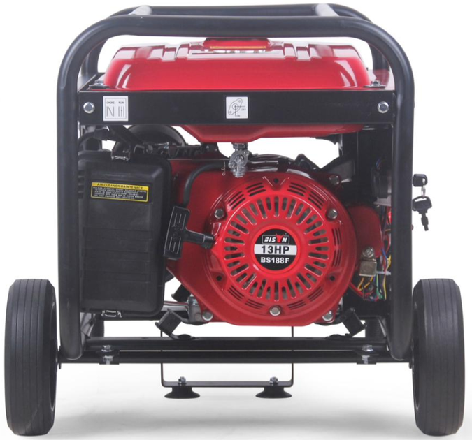 Генератор бензиновий Bison BS6500 5/5.5 кВт - зображення 3