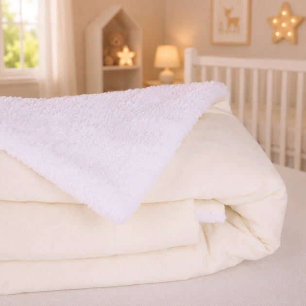 Плед детский MirSon №070 Teddy Flannel 007 Milk 150х220 см (2200013893967) - Фото 4 Плед детский MirSon №070 Teddy Flannel 007 Milk 150х220 см (2200013893967) - изображение 4