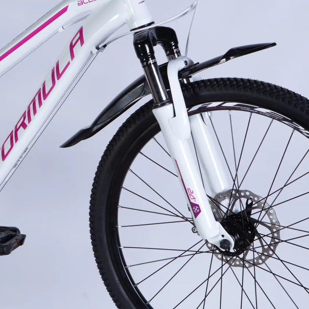 Велосипед AL 24″ Formula BLACKWOOD AM DD FR рама-12,5″ біло-рожевий2026 - зображення 2