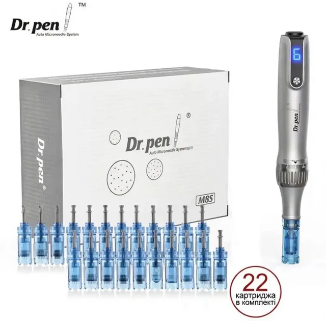 Бездротовий портативний дермапен Dr. Pen M8S для фракційної мезотерапії на акумуляторі - зображення 4