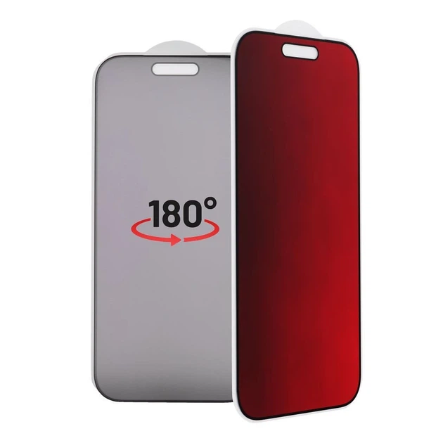 Защитное стекло Bestsuit Flexible Colorfull Privacy 180 для iPhone 16 Pro Max Magenta (5903396475788) - Фото 2 Защитное стекло Bestsuit Flexible Colorfull Privacy 180 для iPhone 16 Pro Max Magenta (5903396475788) - изображение 2