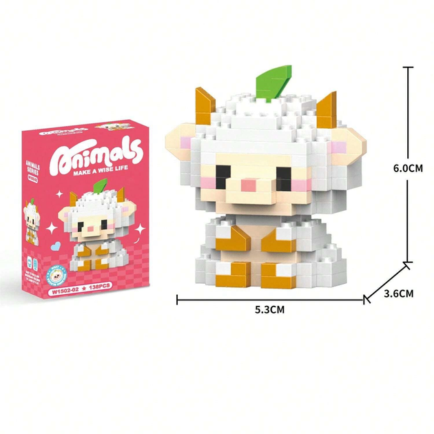 Конструктор BRICKS Animals Goat - изображение 2