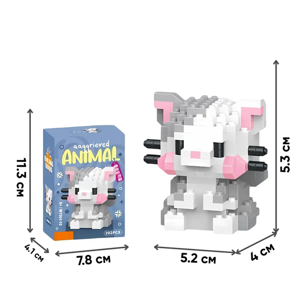 Конструктор Lelebrother Animal Cat - изображение 4