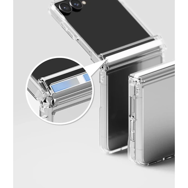 Чехол Ringke Fusion Flap для Samsung Galaxy Flip 8 Clear (8800328819399) - изображение 5