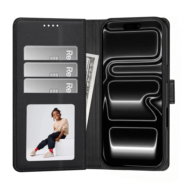 Чохол Tech-Protect Wallet для iPhone 18 Pro Max | 17 Pro Max Black (5906302325337) - зображення 2