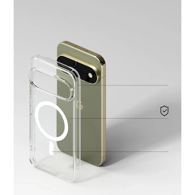 Чехол Ringke Fusion Magnetic MagSafe для Google Pixel 11 Pro XL Clear (8800380460805) - изображение 5