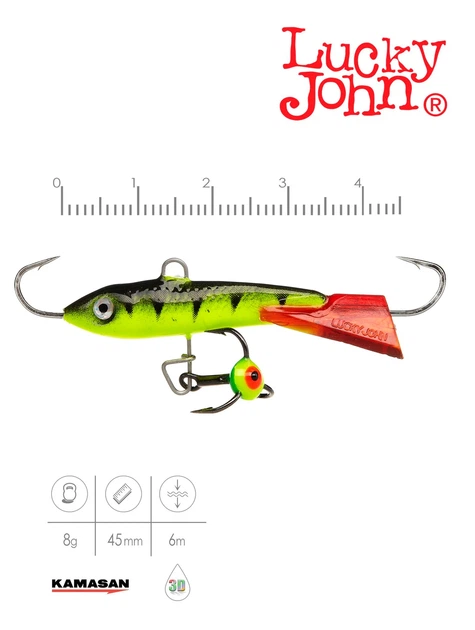 Балансир Lucky John CLASSIC 4.5 50мм 31г морозостойкий пластик 31RT - изображение 2