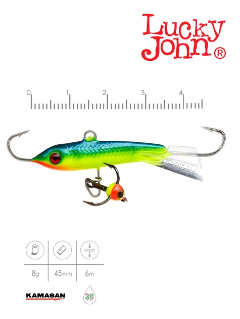 Балансир Lucky John CLASSIC 4.5 50 мм 29 г пластик цвет 29 - Фото 2 Балансир Lucky John CLASSIC 4.5 50 мм 29 г пластик цвет 29 - изображение 2