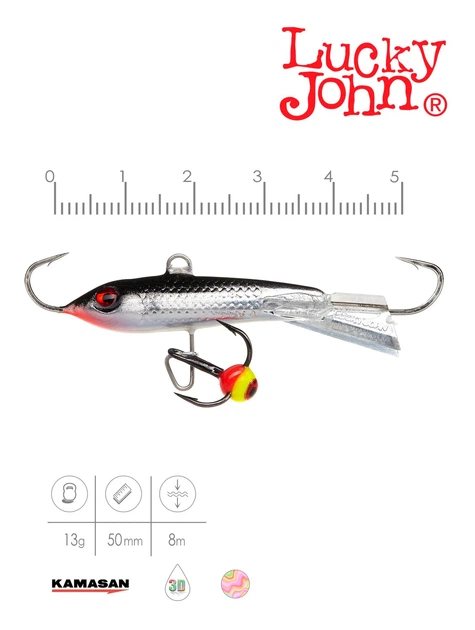 Балансир Lucky John CLASSIC 5 50мм 13г пластик 13H - изображение 2