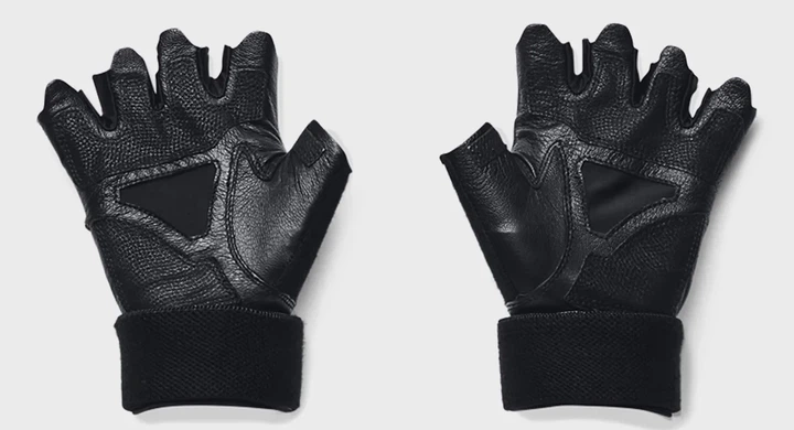 Рукавички Under Armour кожа M черные - Фото 6 Рукавички Under Armour кожа M черные - изображение 6