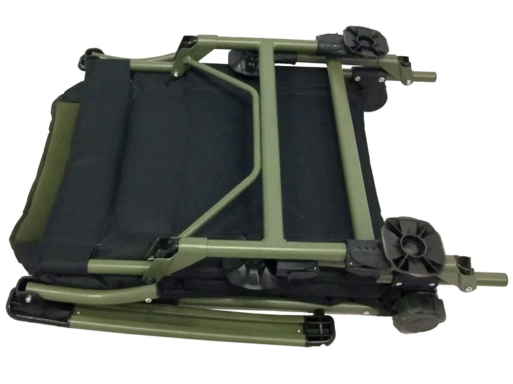 Кресло карповое Norfin CORBY NF 63х55х39/102 см 600D polyester черный - изображение 3