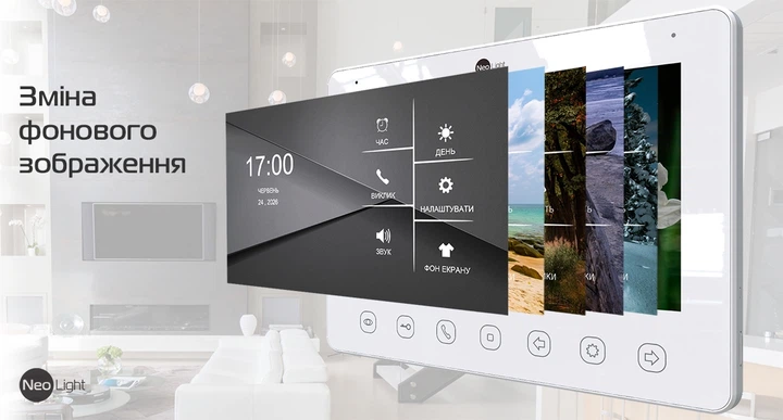 Комплект відеодомофона Kappa HD KIT Graphite - зображення 7