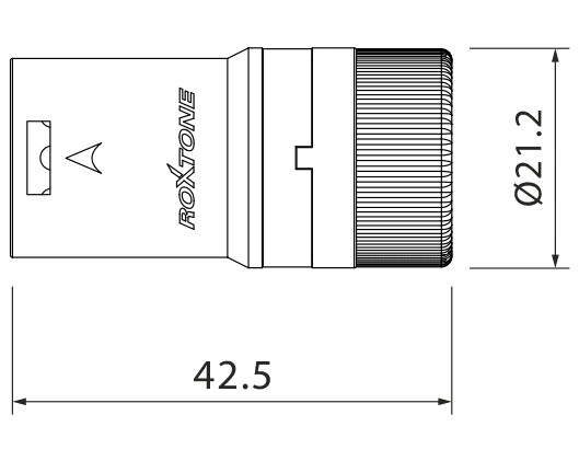 Разъем Roxtone LX-3M XLR (папа) низкопрофильный вращающийся - изображение 2