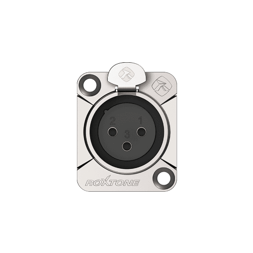 Роз'єм Roxtone RX-3FD-NT XLR панельний female (мама) - зображення 2