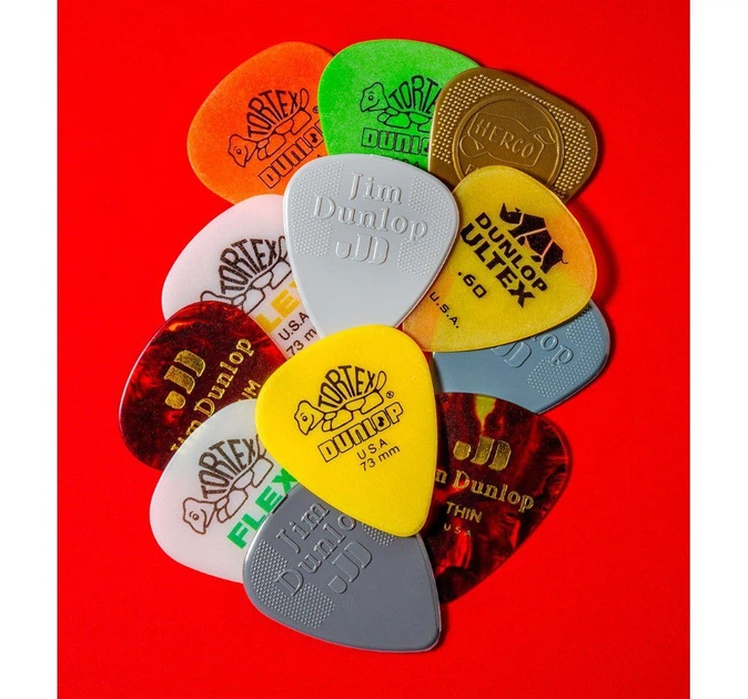 Набор медиаторов Dunlop PVP-112 Acoustic Guitar Variety Pack (12 шт.) - Фото 3 Набор медиаторов Dunlop PVP-112 Acoustic Guitar Variety Pack (12 шт.) - изображение 3