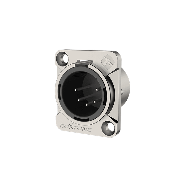 Роз'єм Roxtone RX-5MD-NT 5-pin XLR male (тато) - Фото 1 Роз'єм Roxtone RX-5MD-NT 5-pin XLR male (тато) - зображення 1