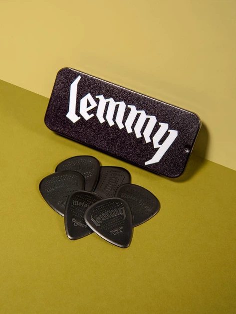 Набор медиаторов Dunlop MHPT-02 Lemmy Pick Tin 1.14 mm (6 шт.) - изображение 4