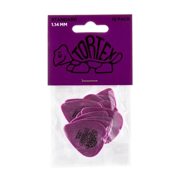 Медиатор Dunlop 418-P1.14 Tortex Standard 1.14 mm (12 шт.) - изображение 4