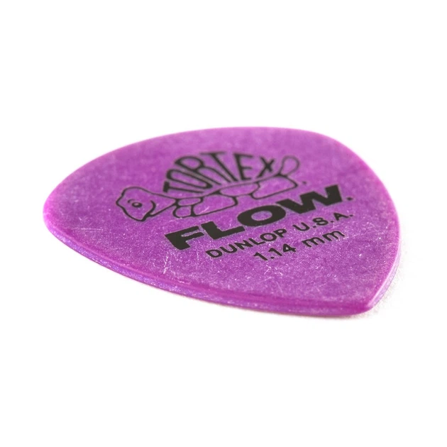 Медиатор Dunlop 558-P1.14 Tortex Flow 1.14 mm (12 шт.) - Фото 2 Медиатор Dunlop 558-P1.14 Tortex Flow 1.14 mm (12 шт.) - изображение 2