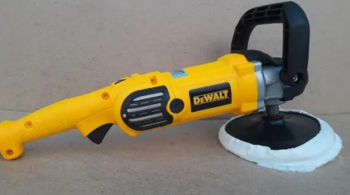 Полировальная машина DeWalt 1250 Вт шлифмашина сетевая 180 мм полировщик 600 3500 об мин электрический регулятор скорости для авто металла бетона стеклопластика композитов с блокировкой шпинделя M14 - изображение 8