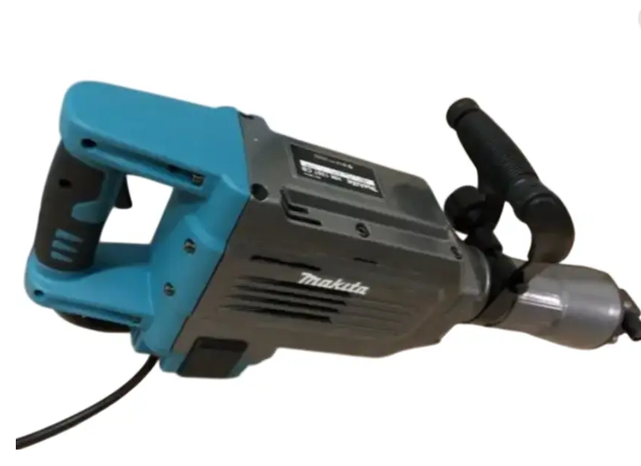 Відбійний молоток Makita HM1307CB 1700 Вт електричний відбійник 45 Дж 1450 уд хв мережевий 220 В SDS HEX вертикальний двигун антивібраційний бетонолом з долотом для демонтажу бетону цегли дорожнього покриття в кейсі - Фото 5 Відбійний молоток Makita HM1307CB 1700 Вт електричний відбійник 45 Дж 1450 уд хв мережевий 220 В SDS HEX вертикальний двигун антивібраційний бетонолом з долотом для демонтажу бетону цегли дорожнього покриття в кейсі - зображення 5