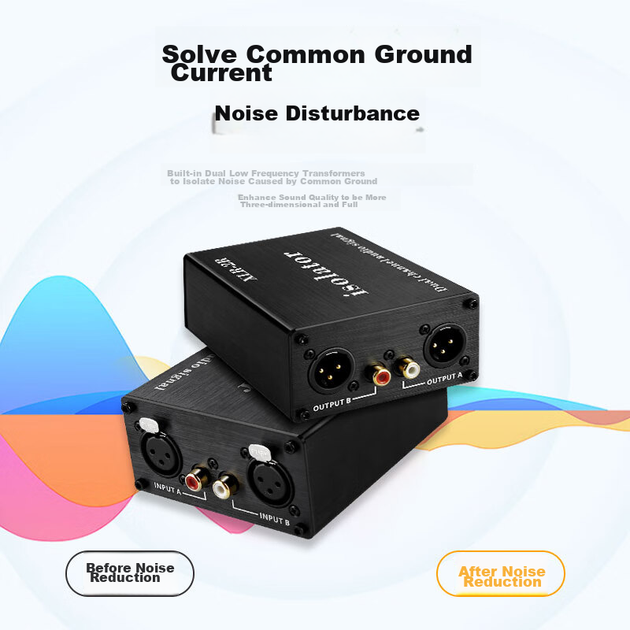 Аудиоизолятор Beishanque BSQ-XLR03 RCA—RCA - изображение 3