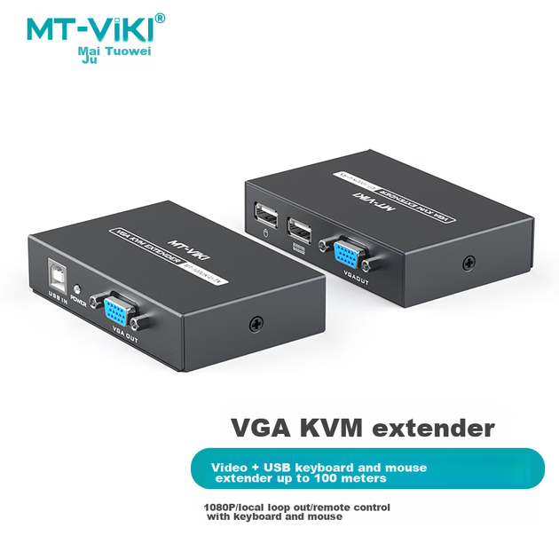 Удлинитель сигнала MT-Viki MT-EVK100 VGA, 100 м - изображение 2