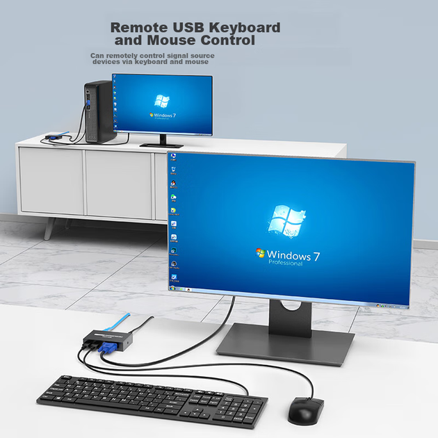 Удлинитель сигнала MT-Viki MT-EVK100 VGA, 100 м - изображение 3