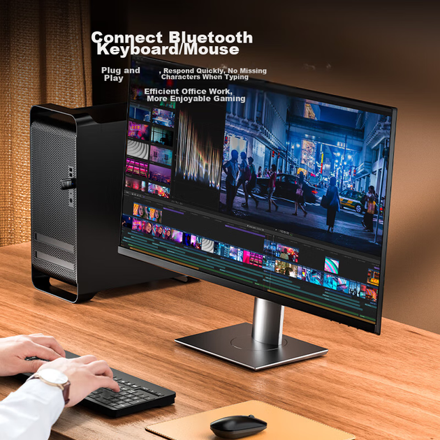 Мережевий адаптер SAMZHE BT54H / Bluetooth 5.4 / USB / Blue - зображення 9