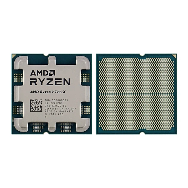 Процессор AMD Ryzen 9 7900X (12C/24T, 4.7-5GHz,76MB,170W,AM5) BOX - Фото 2 Процессор AMD Ryzen 9 7900X (12C/24T, 4.7-5GHz,76MB,170W,AM5) BOX - изображение 2