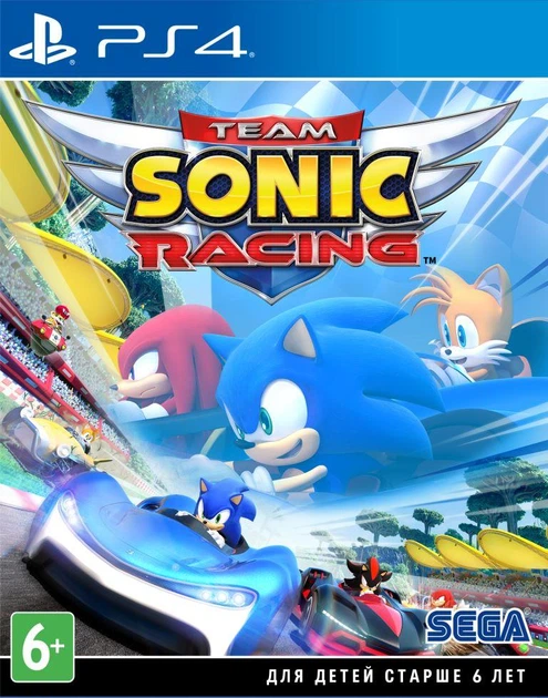 Team Sonic Racing (PS4, русские субтитры) Б/У - Фото 1 Team Sonic Racing (PS4, русские субтитры) Б/У - изображение 1