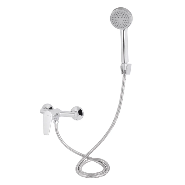 Смеситель для душа Lidz Gloria 010 (с душевым гарнитуром) (k35) LDGLO010CRM35101 Chrome - Фото 3 Смеситель для душа Lidz Gloria 010 (с душевым гарнитуром) (k35) LDGLO010CRM35101 Chrome - изображение 3
