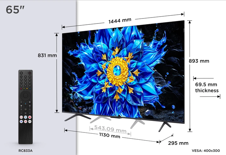 Телевізор TCL QD-Mini LED 65" 65QLED810L - зображення 5