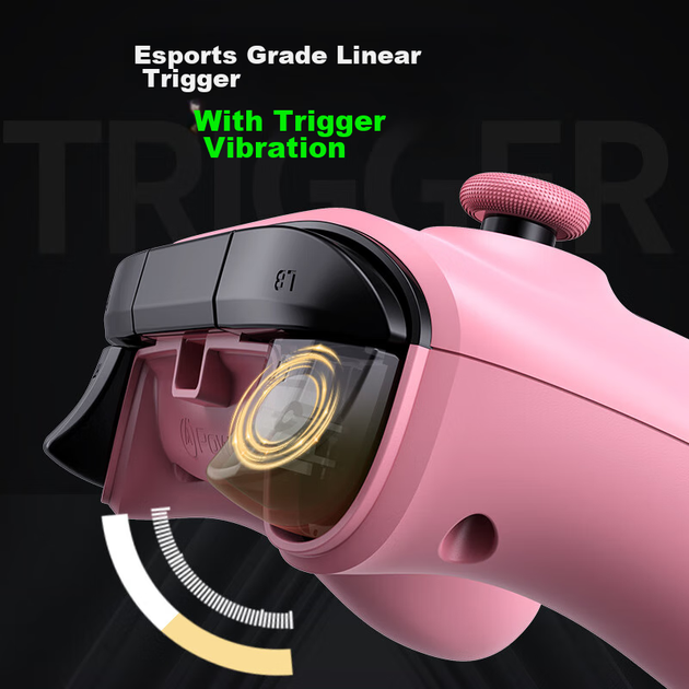 Проводной геймпад PowerA PC/Xbox One Pink (LBX-1573C) - Фото 3 Проводной геймпад PowerA PC/Xbox One Pink (LBX-1573C) - изображение 3