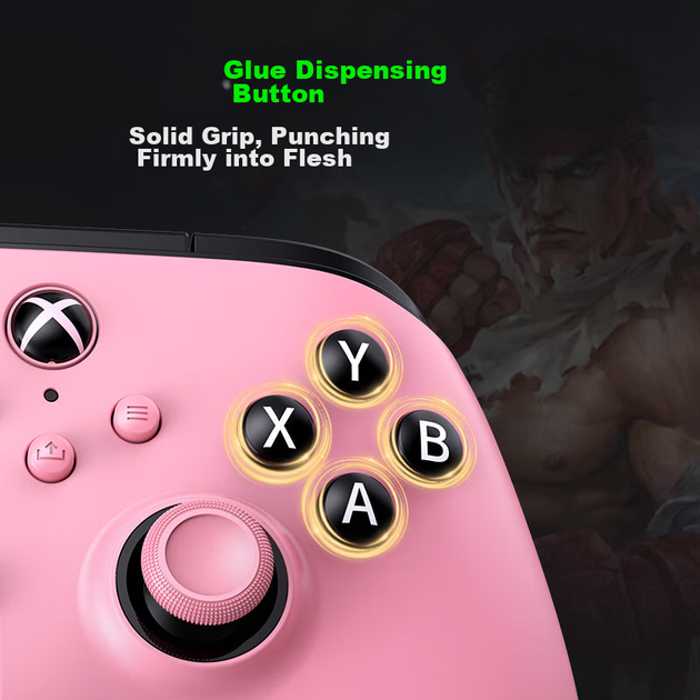 Проводной геймпад PowerA PC/Xbox One Pink (LBX-1573C) - Фото 5 Проводной геймпад PowerA PC/Xbox One Pink (LBX-1573C) - изображение 5