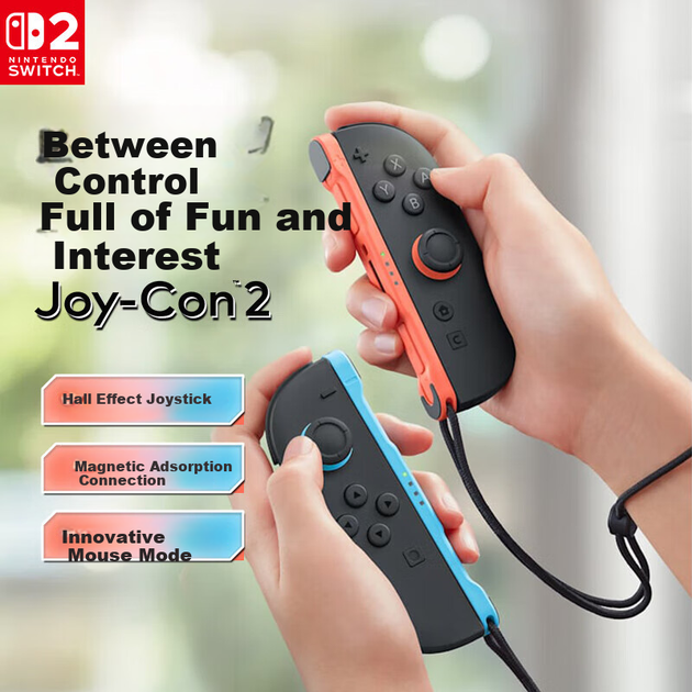 Контроллеры Nintendo Joy-Con для Switch 2 комплект Gray - Фото 7 Контроллеры Nintendo Joy-Con для Switch 2 комплект Gray - изображение 7