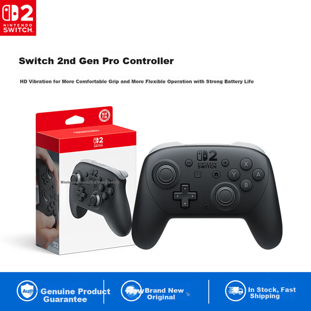 Контроллер Nintendo Switch Pro 2 поколения Bluetooth, черный - Фото 4 Контроллер Nintendo Switch Pro 2 поколения Bluetooth, черный - изображение 4
