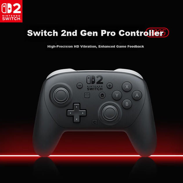 Контроллер Nintendo Switch Pro 2 поколения Bluetooth, черный - Фото 7 Контроллер Nintendo Switch Pro 2 поколения Bluetooth, черный - изображение 7