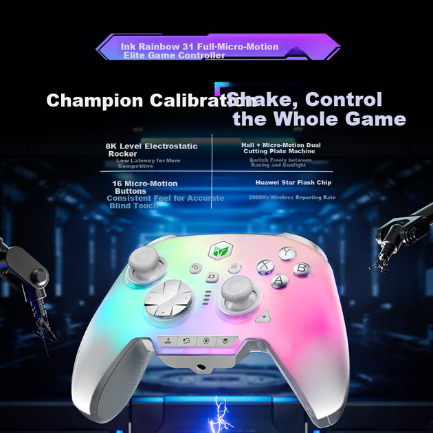 Беспроводной геймпад Mojiang Rainbow 3 Pro PC/Nintendo Switch - изображение 2