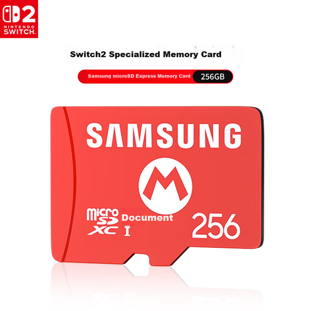 Карта пам'яті Samsung EX256G для Nintendo Switch 2, японська версія - Фото 3 Карта пам'яті Samsung EX256G для Nintendo Switch 2, японська версія - зображення 3