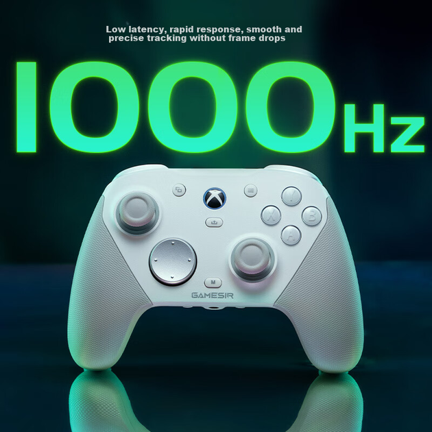 Бездротовий геймпад GameSir G7 Pro PC/Xbox Series X/S/Android Polar White - Фото 8 Бездротовий геймпад GameSir G7 Pro PC/Xbox Series X/S/Android Polar White - зображення 8
