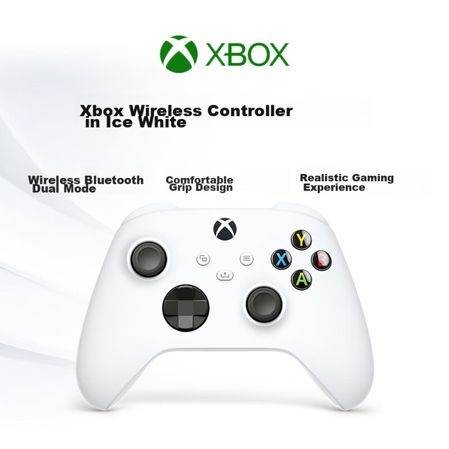 Геймпад Microsoft Xbox Bluetooth White - Фото 5 Геймпад Microsoft Xbox Bluetooth White - зображення 5