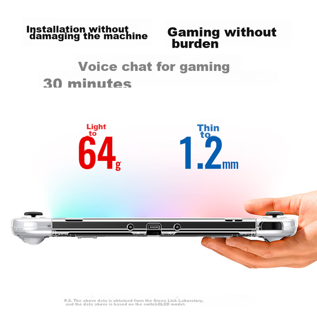 Чехол UGREEN для Nintendo Switch OLED Crystal Clear - Фото 10 Чехол UGREEN для Nintendo Switch OLED Crystal Clear - изображение 10