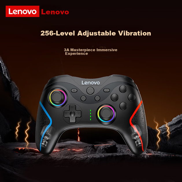 Беспроводной геймпад Lenovo S01 PC/Nintendo Switch/Nintendo Switch 2/Android Obsidian Black - изображение 4