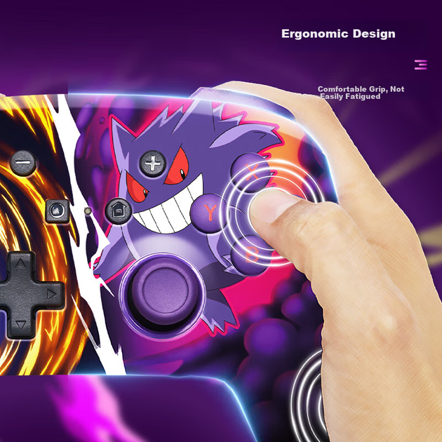 Беспроводной геймпад PowerA Pikachu vs Gengar Nintendo Switch/Nintendo Switch 2 (NSGP0420-01) - изображение 8