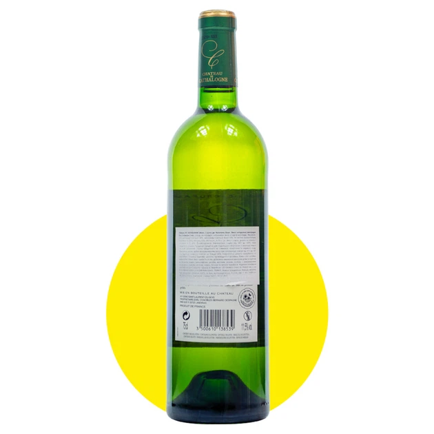 Вино Шато де Каталонь/Chateau de Cathalogne белое полусухое, 0,75 л, 12,5% - изображение 2