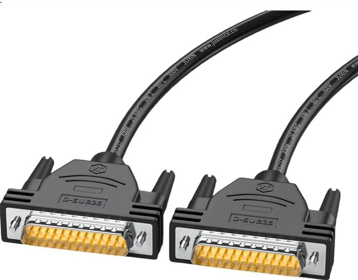 Кабель JUXIN RS-232 - DB25 25-контактный 3 м (2625MMZ03) - Фото 1 Кабель JUXIN RS-232 - DB25 25-контактный 3 м (2625MMZ03) - изображение 1
