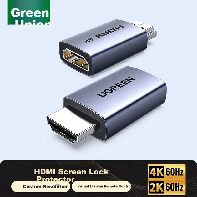 Емулятор монитора UGREEN 55441 HDMI 4K для удаленного доступу - изображение 3