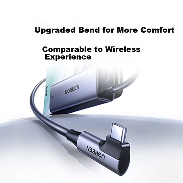 Сетевой адаптер Ugreen 65729 / USB Type-C / Gigabit Ethernet / Gold - изображение 5