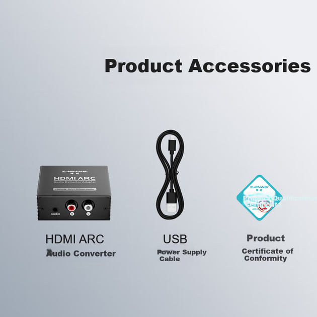 Конвертер ZHENWEI HDMI ARC для телевизоров Xiaomi, Hisense и TCL - изображение 4